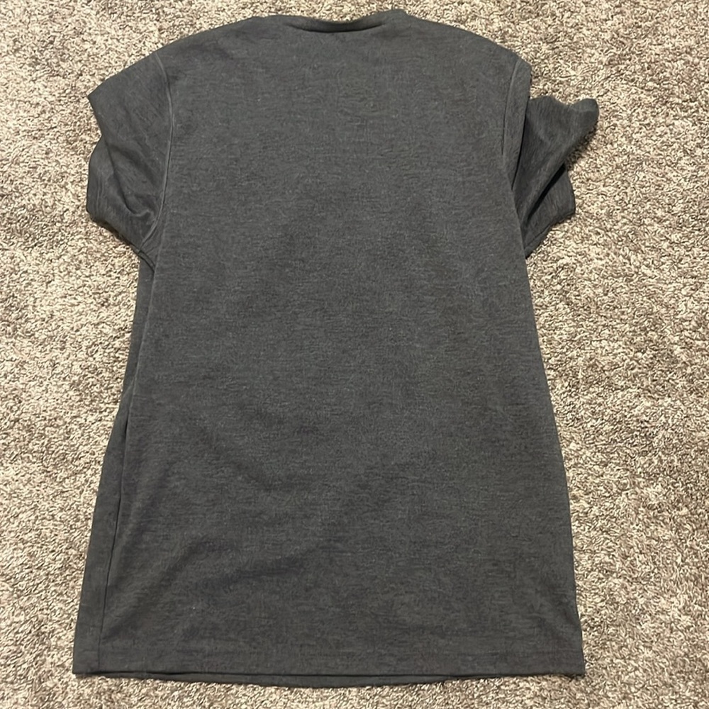 Lalabu Baby Soothing Dad Shirt Gray Short Sleeve Medium - Picture 8 of 11